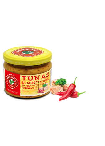 Tunas sumuštiniams su meksikietiškais prieskoniais KĖDAINIŲ KONSERVAI, 280 g